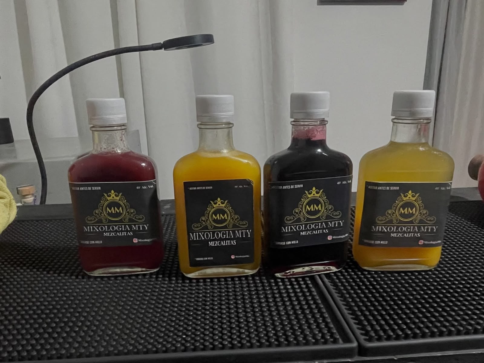 Botellas para preparar bebidas